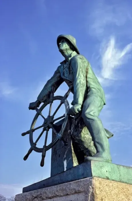 Framed Print : USA, Massachusetts, Gloucester. This Gloucester, Massachusetts, Fisherman Monument Framed Print : USA, Massachusetts, Gloucester. This Gloucester, Massachusetts, Fisherman Monument