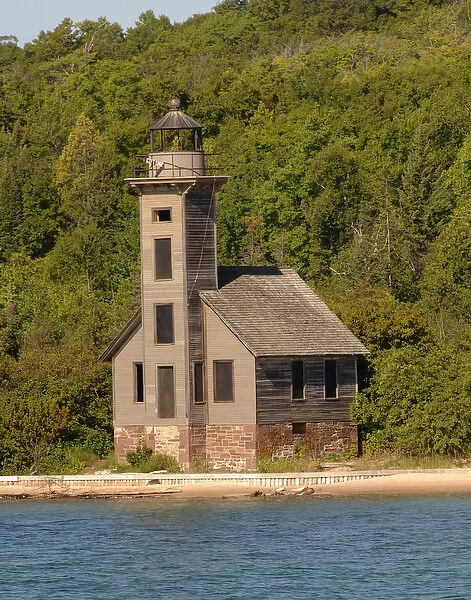 USA, Michigan, Grand Island East Channel Lighthouse