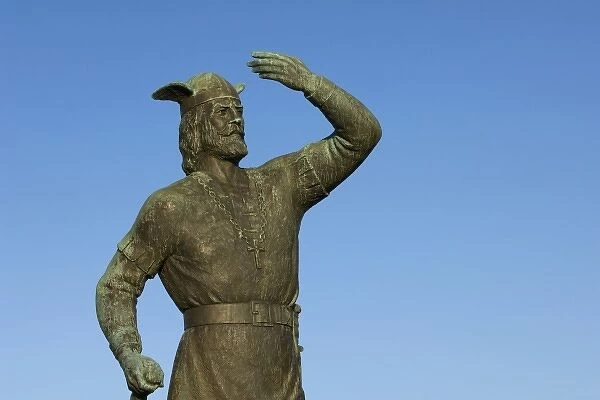 USA, Minnesota, Duluth, Leif Erikson Statue