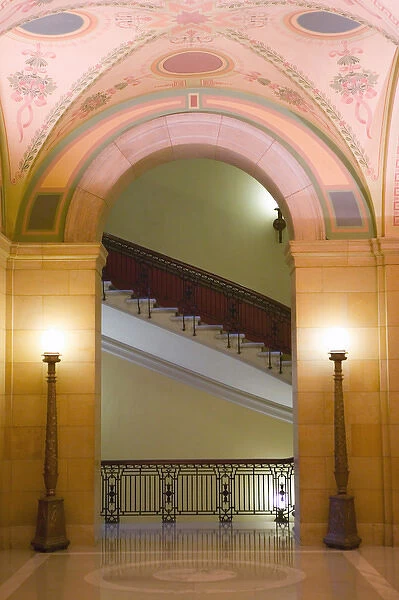 USA-Minnesota-St. Paul: Interior of Minnesota State Capitol