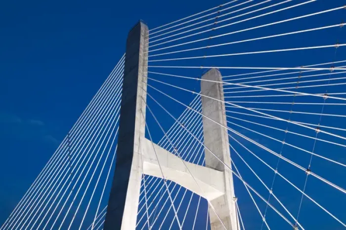 Framed Print : USA, Missouri, Cape Girardeau: The Bill Emerson Memorial Bridge across the Mississippi Framed Print : USA, Missouri, Cape Girardeau: The Bill Emerson Memorial Bridge across the Mississippi