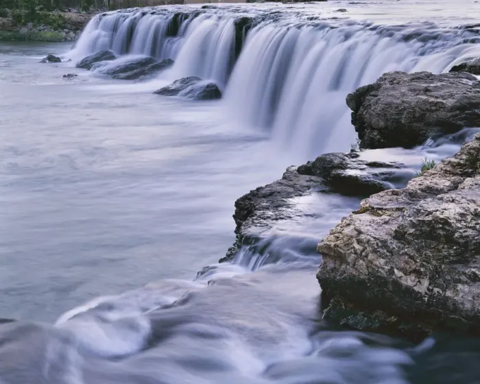 Framed Print : USA, Missouri, Grand Falls Framed Print : USA, Missouri, Grand Falls
