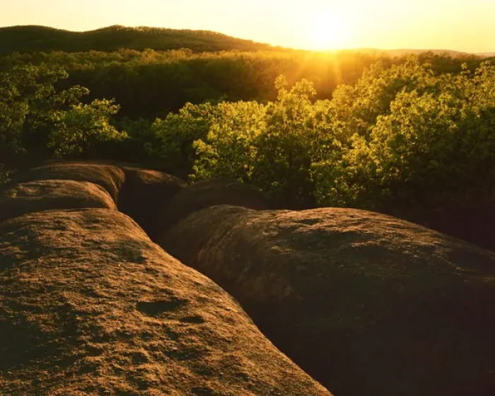Framed Print : USA, Missouri, Iron County, Elephant Rocks Natural Area, Sunset Framed Print : USA, Missouri, Iron County, Elephant Rocks Natural Area, Sunset