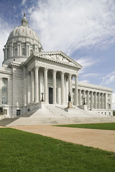 USA, Missouri, Jefferson City: Missouri State Capitol Building