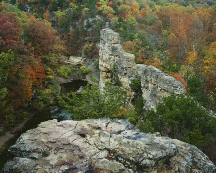Framed Print : USA, Missouri, Pinnacles Natural Area, Autumn Framed Print : USA, Missouri, Pinnacles Natural Area, Autumn