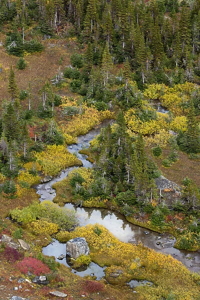 USA, Montana. Autumn in Glacier National Park