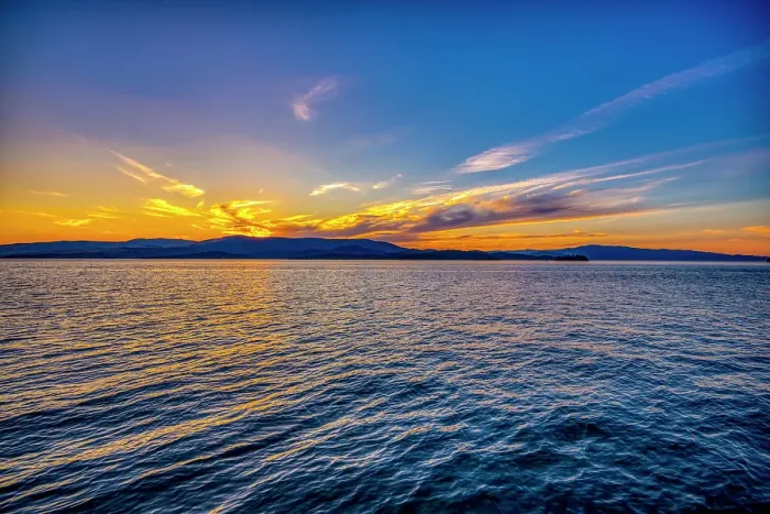 Framed Print : USA, Montana, Flathead Lake. Lake at sunset. Credit as Fred Lord / Jaynes Gallery / DanitaDelimont.com Framed Print : USA, Montana, Flathead Lake. Lake at sunset. Credit as Fred Lord / Jaynes Gallery / DanitaDelimont.com