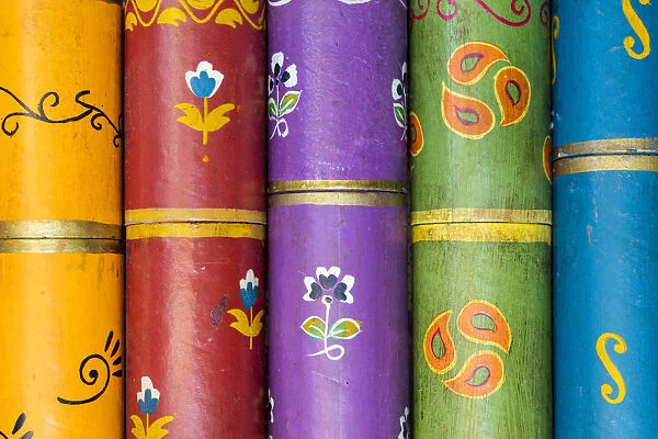 USA, Montana, Missoula. Incense cartons close-up