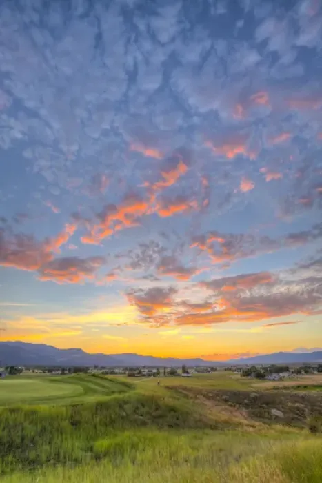Framed Print : USA, Montana, Missoula. Sunset on Ranch Club Golf Course Framed Print : USA, Montana, Missoula. Sunset on Ranch Club Golf Course