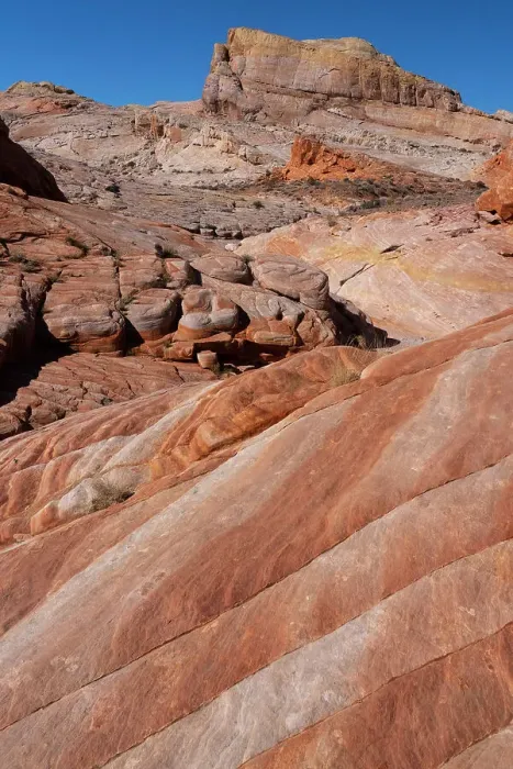 Framed Print : USA, Nevada. Abstract lines in the sandstone, Valley of Fire State Park Framed Print : USA, Nevada. Abstract lines in the sandstone, Valley of Fire State Park