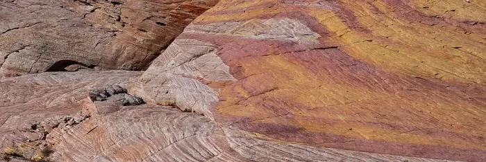 Framed Print : USA, Nevada. Abstract lines in the sandstone, Valley of Fire State Park