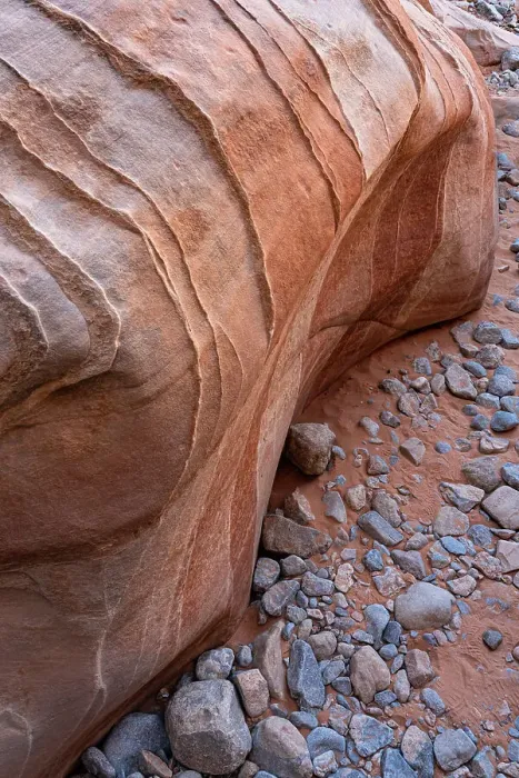 Framed Print : USA, Nevada. Abstract lines in the sandstone, Valley of Fire State Park Framed Print : USA, Nevada. Abstract lines in the sandstone, Valley of Fire State Park