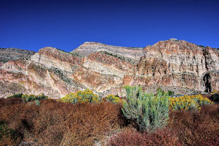 Framed Print : USA, Nevada, Elgin. Rainbow Canyon Framed Print : USA, Nevada, Elgin. Rainbow Canyon