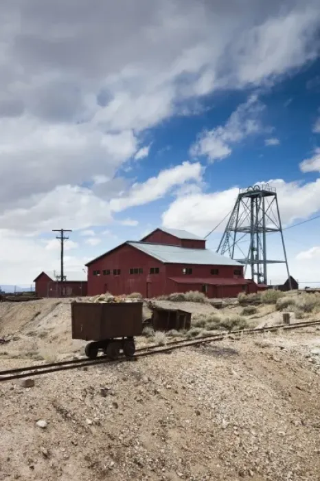 Framed Print : USA, Nevada, Great Basin, Tonopah, Tonopah Historic Mining Park Framed Print : USA, Nevada, Great Basin, Tonopah, Tonopah Historic Mining Park