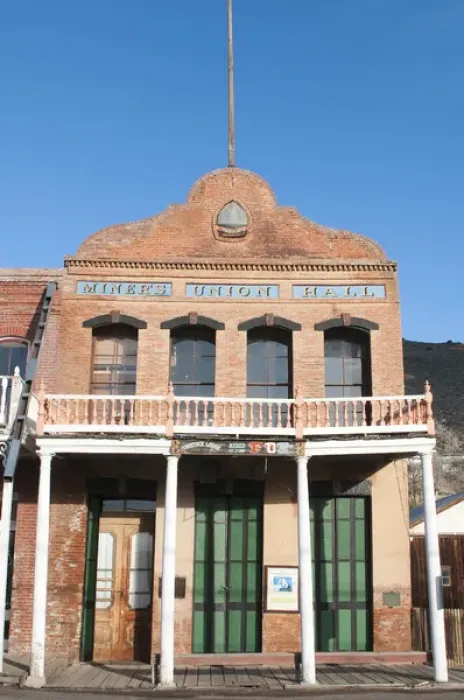 Framed Print : USA, Nevada. Historic Miners Union Hall Virginia CIty, Nevada Framed Print : USA, Nevada. Historic Miners Union Hall Virginia CIty, Nevada