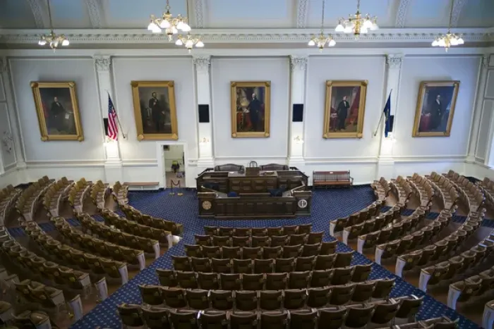 Framed Print : USA, New Hampshire, Concord, New Hampshire State House, interior of the chamber of Framed Print : USA, New Hampshire, Concord, New Hampshire State House, interior of the chamber of