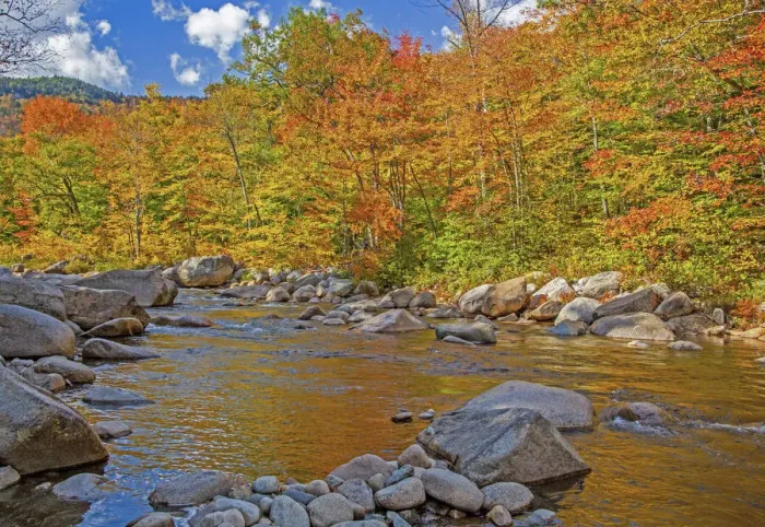 Framed Print : USA, New Hampshire, White Mountains National Forest and Swift River along Highway 112 in Framed Print : USA, New Hampshire, White Mountains National Forest and Swift River along Highway 112 in