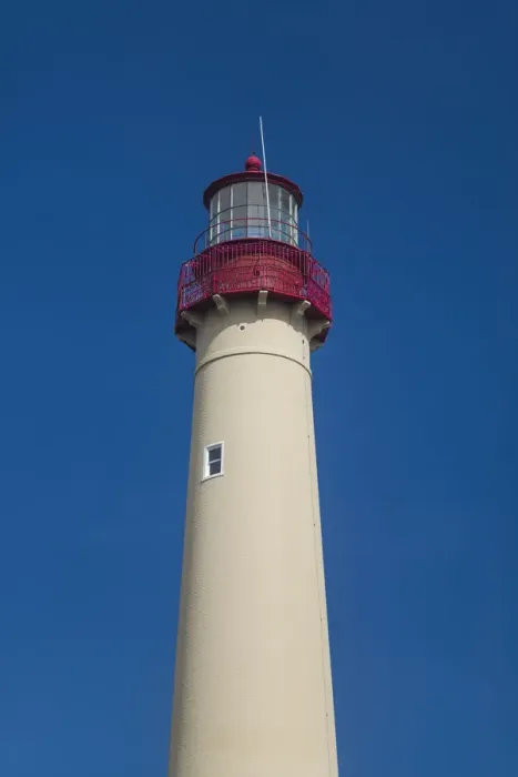 Framed Print : USA, New Jersey, Cape May. Cape May Lighthouse Framed Print : USA, New Jersey, Cape May. Cape May Lighthouse