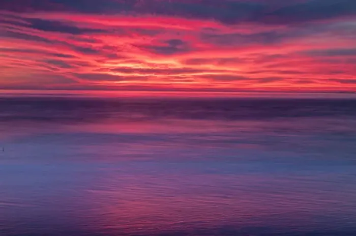 Framed Print : USA, New Jersey, Cape May. Multi-colored sunrise on ocean shore Framed Print : USA, New Jersey, Cape May. Multi-colored sunrise on ocean shore