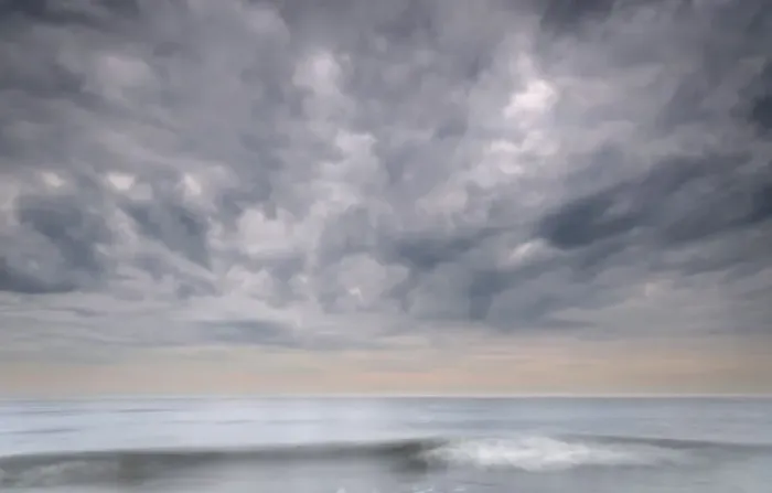 Framed Print : USA, New Jersey, Cape May National Seashore. Stormy seascape at sunrise. Credit as Framed Print : USA, New Jersey, Cape May National Seashore. Stormy seascape at sunrise. Credit as