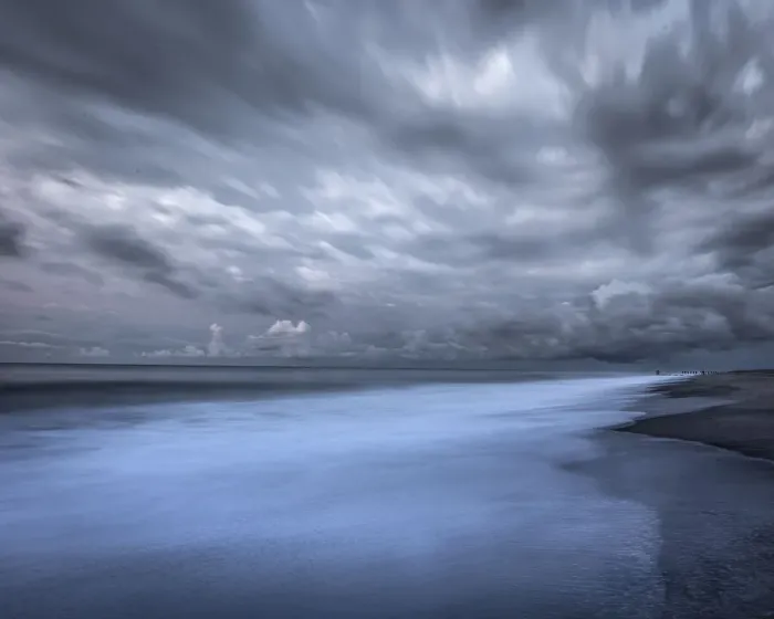 Framed Print : USA, New Jersey, Cape May National Seashore. Sunrise storm clouds over shoreline Framed Print : USA, New Jersey, Cape May National Seashore. Sunrise storm clouds over shoreline