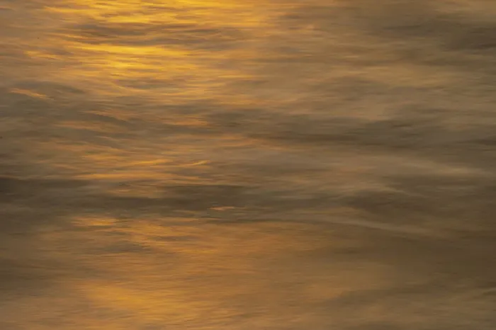 Framed Print : USA, New Jersey, Cape May National Seashore. Ocean reflections at sunset
