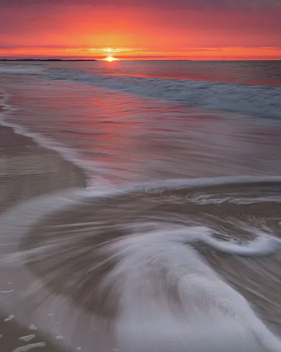 Framed Print : USA, New Jersey, Cape May National Seashore. Sunrise on shoreline Framed Print : USA, New Jersey, Cape May National Seashore. Sunrise on shoreline