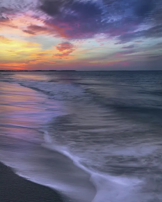 Framed Print : USA, New Jersey, Cape May National Seashore. Landscape with ocean and beach at sunset. ©Jay O'Brien / Jaynes Gallery / DanitaDelimont.com Framed Print : USA, New Jersey, Cape May National Seashore. Landscape with ocean and beach at sunset. ©Jay O'Brien / Jaynes Gallery / DanitaDelimont.com