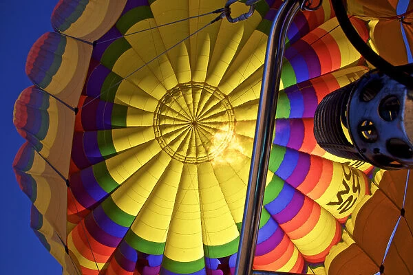USA, New Mexico, Albuquerque. Hot Air Balloon