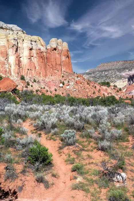 Framed Print : USA, New Mexico. Carson National Forest, near Ghost Ranch