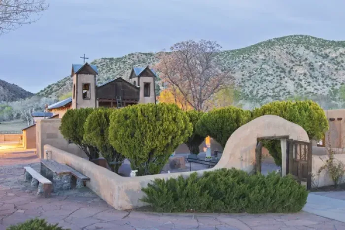 Framed Print : USA, New Mexico, Chimayo - The Chimayo Sanctuary, New Mexico