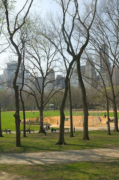 USA-New York-New York City-Manhattan: Central Park-Heckscher Ballfields & Central