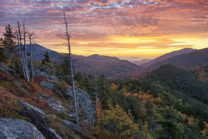 Framed Print : USA, New York State. Sunrise on Mount Baxter in autumn, Adirondack Mountains Framed Print : USA, New York State. Sunrise on Mount Baxter in autumn, Adirondack Mountains