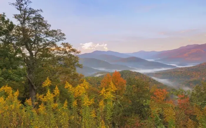 Framed Print : USA, North Carolina. Black Mountains overlook Framed Print : USA, North Carolina. Black Mountains overlook