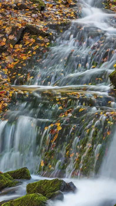 Framed Print : USA, North Carolina, Great Smoky Mountains. Indian Creek Falls waterfall. ©Don Paulson  /  Jaynes Gallery  /  DanitaDelimont.com