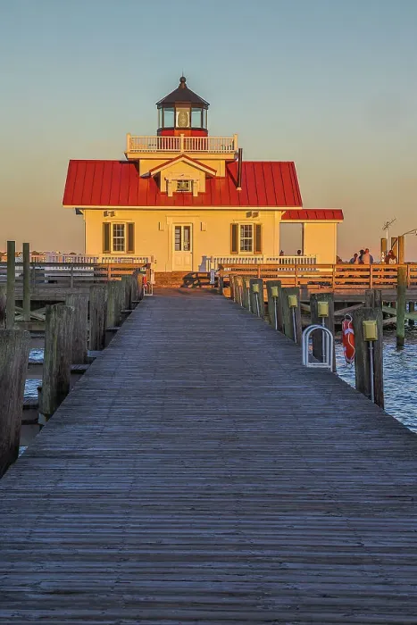 Framed Print : USA, North Carolina, Manteo. Sunset on the Roanoke Marshes Lighthouse Framed Print : USA, North Carolina, Manteo. Sunset on the Roanoke Marshes Lighthouse