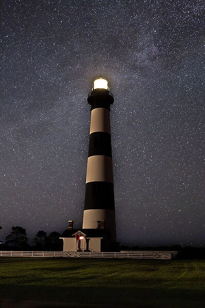 USA, North Carolina, Nags Head. Bodie Island Lighthouse
