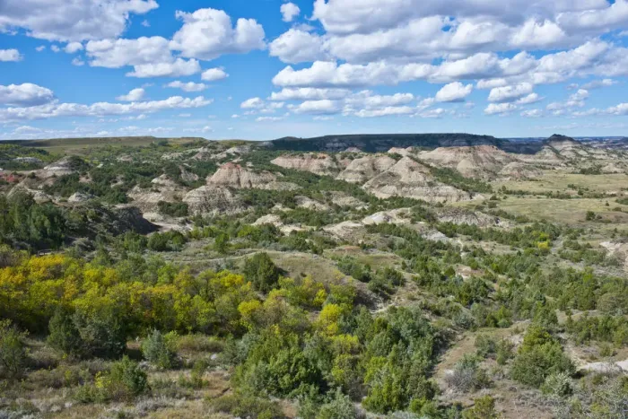 Framed Print : USA, North Dakota, Medora. Theodore Roosevelt National Park, South Unit, Painted Framed Print : USA, North Dakota, Medora. Theodore Roosevelt National Park, South Unit, Painted
