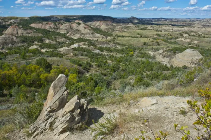 Framed Print : USA, North Dakota, Medora. Theodore Roosevelt National Park, South Unit, Painted Framed Print : USA, North Dakota, Medora. Theodore Roosevelt National Park, South Unit, Painted