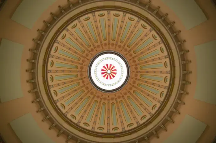 Framed Print : USA-Ohio-Columbus: Ohio State Capitol Rotunda / Dome Interior Framed Print : USA-Ohio-Columbus: Ohio State Capitol Rotunda / Dome Interior