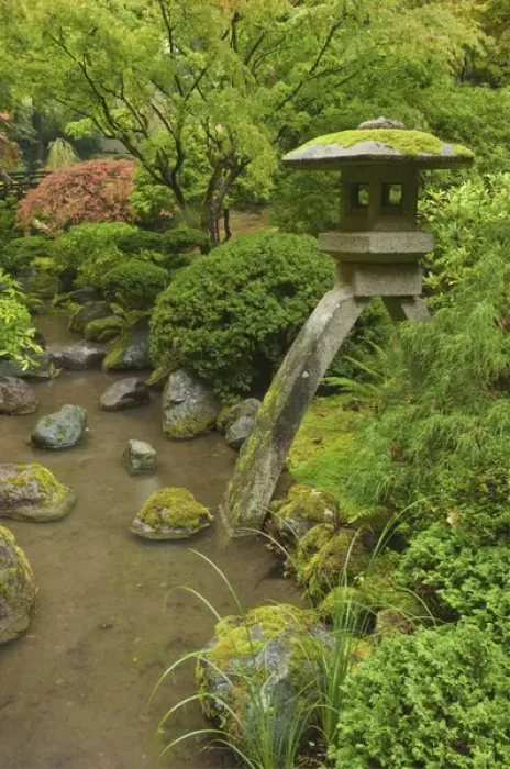Framed Print : USA, OR, Portland, Portland Japanese Garden Framed Print : USA, OR, Portland, Portland Japanese Garden
