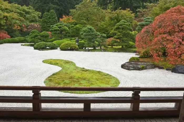 Framed Print : USA, OR, Portland, Portland Japanese Garden Framed Print : USA, OR, Portland, Portland Japanese Garden