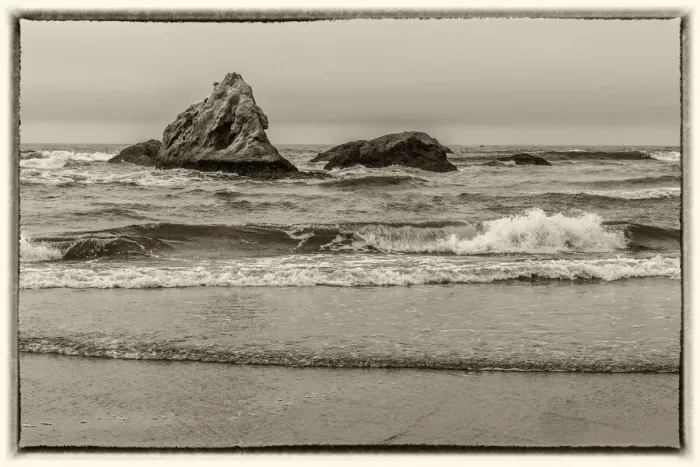Framed Print : Usa, Oregon, Bandon. Bandon Beach Framed Print : Usa, Oregon, Bandon. Bandon Beach
