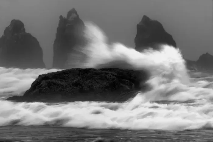 Framed Print : USA, Oregon, Bandon. Storm waves on coast Framed Print : USA, Oregon, Bandon. Storm waves on coast