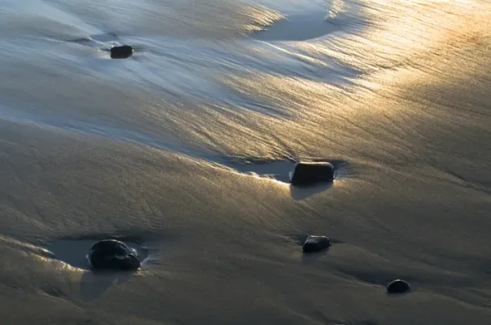 Framed Print : USA, Oregon. Beach scenic at sunset. Credit as: Nancy Rotenberg  /  Jaynes Gallery  /  DanitaDelimont