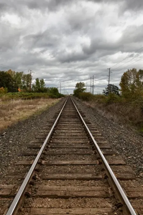 Framed Print : USA, Oregon, Brooks, railroad, Digital Composite, HDR