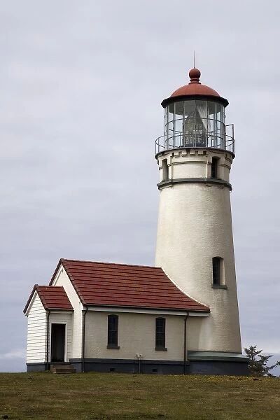 USA, Oregon, Cape Blanco. Oldest standing lighthouse on the Oregon coast