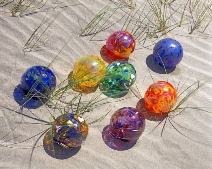 Framed Print : USA, Oregon. Colorful glass floats on sand dune. Credit as: Steve Terrill / Jaynes Framed Print : USA, Oregon. Colorful glass floats on sand dune. Credit as: Steve Terrill / Jaynes