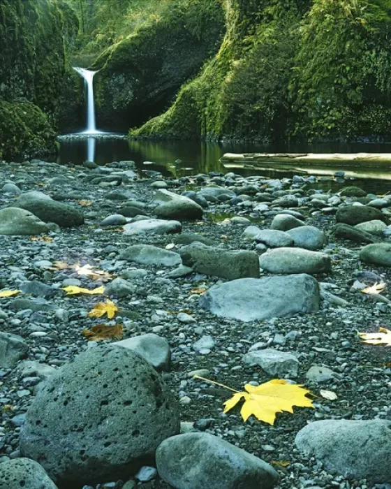 Framed Print : USA, Oregon, Columbia Gorge National Scenic Area, Punch Bowl Falls Framed Print : USA, Oregon, Columbia Gorge National Scenic Area, Punch Bowl Falls