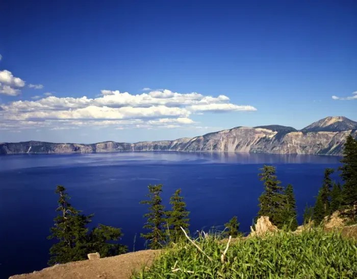 Framed Print : USA, Oregon, Crater Lake in Crater Lake National Park